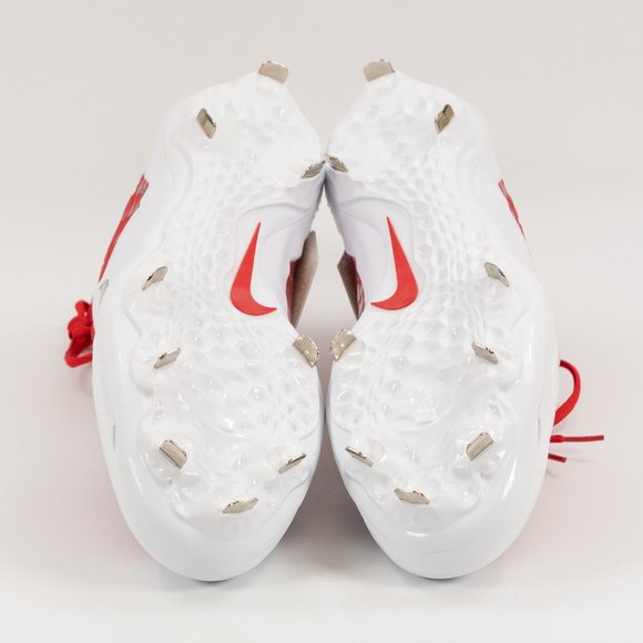 Nike Force Air Trout 6 Pro 'University Red' AR9815-600 Metal Baseball Cleats - Picture 8 of 10